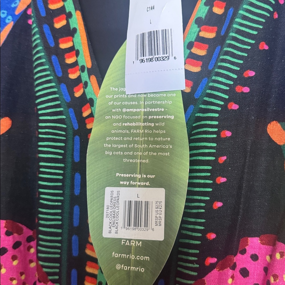 FARM Rio Multicolor Embroidered Dress - Picture 3 of 10